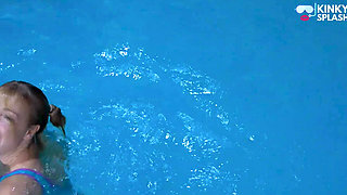 Swim & Play in Pvc Mac, Latex and Heels