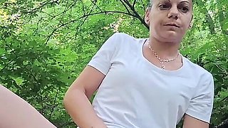 Inserting a Stick in My Pussy