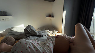 She Screamed and Finished, and He Fucked Her. Anal, Doggy, Deep Penetration