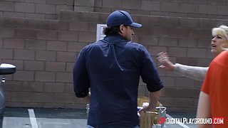 Preston Parker's Wild Blonde Passion Explodes in Outdoor Heat