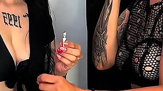 We Smoke and Swallow Cigarette Butts with My Friend