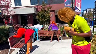 Daphne And Velma Gets Fucked By The Gang