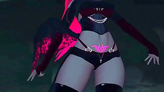 Succubus Halloween dance in VrChat