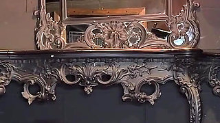 Double Ass Worship! Adreena Winters and Mistress Ava Black Squash Two Pathetic Slaves with Their Pert Firm Asses!