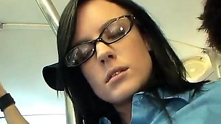 Stephanie Sage In Some Japanese-style (CENSORED) BUS
