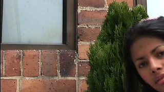 Carina 18 Seduce in balcony
