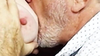 Sucking Big Tits