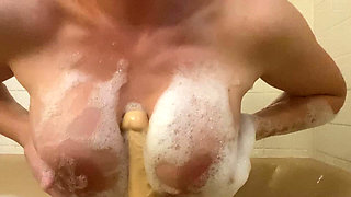 Titty Fucking in the Tub and Spreading My Ass and Fucking