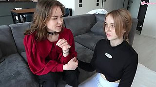 Young Teen Polly Gagged Hard with Huge Cum and Saliva - Extreme Deep Throat Blowjob!