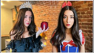 Sneaky Gnome Fucks Snow White When Time Stops On Halloween