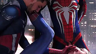 Spider Girl Banged by Superheroes. Lula