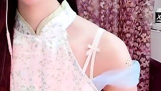 Amateur blondie solo anal masturbation