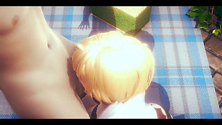 Hentai Uncensored 3D - Mari Blowjob and Anal - Japanese Asian Manga Anime Film Game Porn