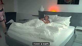 Step Mommy Hotel Sex with Step Son - Russian Amateur Creampie Shock!