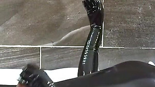 Double Dildo Fun, Part 2 - Alex Latex