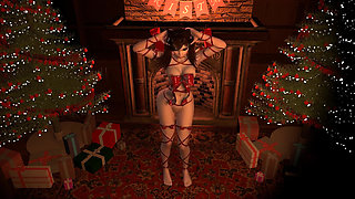 D.va Christmas Gift - Overwatch Porn Parody