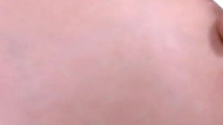 Tall & skinny teen smokes a cigarette