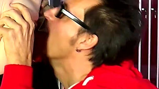 Wild Blonde in Intense Fingering and Scissoring Chaos