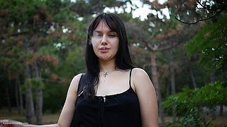 Smoking 120mm Cigarette Outdoors