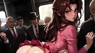 Spicy Toons: Subway 2 Full Movie - Japanese Hentai Train Fuck & Blonde Blowjob