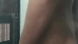Bathroom Video with Ass and Cock