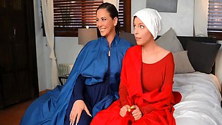 Cherie Deville, Britney Amber - Handmaids Tale Share Cock