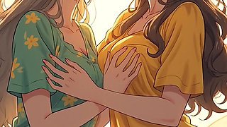 AI Anime Hentai Uncensored, Uncensored video of 18 Year old Hentai Girl, 3D Cartoon on closeup by Kiidzy Animates