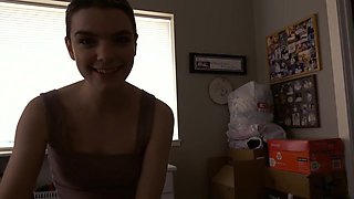 Lil' Molten Homo Step Stepdaughter Nails Step Parent Before Marrying Her GIRLFRIEND - Penis Ninja Studios - Dahlia Crimson