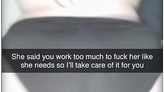 Snap Chat In Her Husbands At Work She Wants Me To Get Her Pregnant