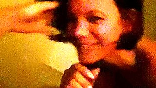 Blowjob cumshot whore gargles pov bukkake fetish cum