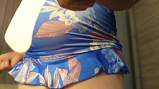 Indian Pregnant Stepsister Plays with an Insert in Her Panties and Masturbates with the Insert
