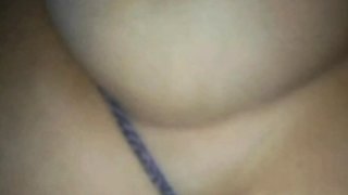 Hot Italian Girl rubs her pink pussy