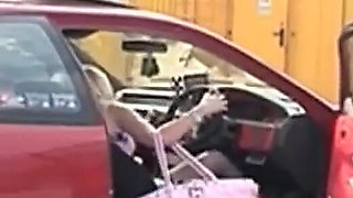 Young Blonde with Nice Tits Fucked Outdoor by Big Cock