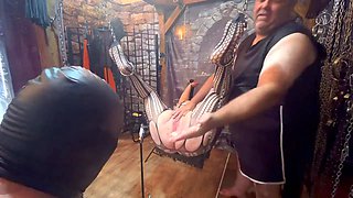 Lanista Bear Treats Kitty and Bottom Feeder to Anal