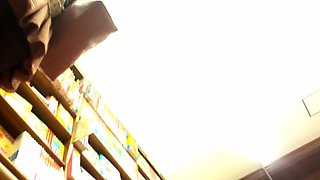 Amateur coeds voyeur fucking in public place