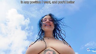 I fuck the guy from the pool in Marseille - Voyeur POV Hard