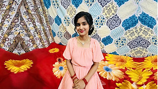 The girl came to her boyfriend's house to convince her but the boyfriend caught her and fucked her fast and made her scream