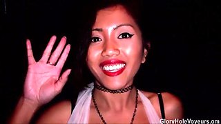 Gloryhole Asian teen sucks some cock: Blowjob, Babe  Xnxx Porn