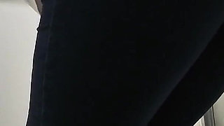 Bouncing Desperate for a Wee Pissing My Pants and in the Toilet