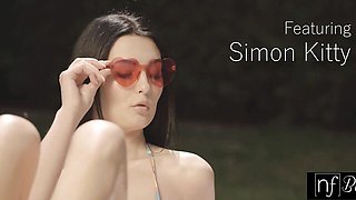 NF Busty featuring Michael Fly and Simon Kitty's handjob sex