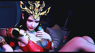 Goddess of the Pixel Realm: Curves Unchained - 3D Animation Hentai