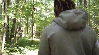 Vixen Vanity's Wild Outdoor Fuck with BBC in the Woods