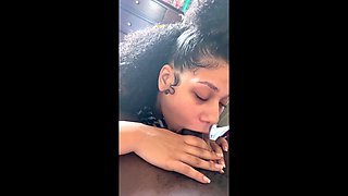 Fine Ass Babysitter Loves Shoving Dick Down Her Throat!