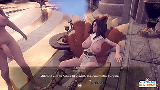 Futa, geant anime, 3d futanari self