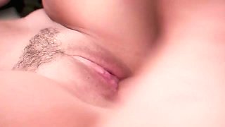 Busty Brunette Plays With Neighbors, FFM Threesome