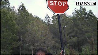 Perfect Body Kira Queen Fucks Hard On The Street