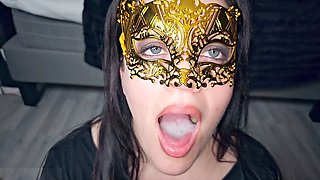 Cum load, mummy, swallow cum