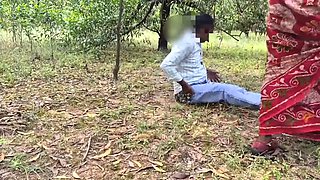 Fucked by a school student in forest,she first time forest outdoor sex by her school life boy friend.
