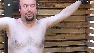 Human Ashtray Garden Installation