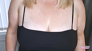 Secret View of Wifes Hairy Pussy Under Her Little Dress - Cheating Mature Amateur BBW Slut Stepmom Stepmother
